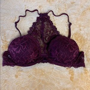 Maroon bralette by PINK
